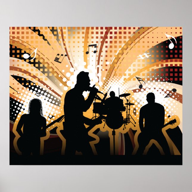 Rock Group Poster (Frente)