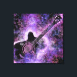 Rock Guitar Canvas<br><div class="desc">Rocha Guitar Music Canvas Print - MIGNED Painting</div>