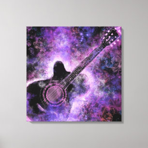 Rock Guitar Canvas
