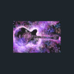 Rock Guitar Canvas Imprime Pintura De Parede Roxa<br><div class="desc">Rock Guitar Music Canvas Imprime Purple Wall Decor - Pintura MIGNED</div>