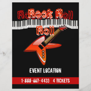 Rock N Roll Flyer
