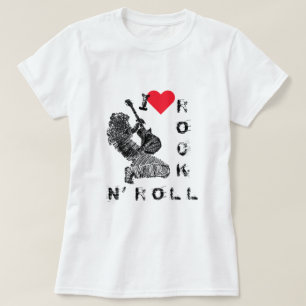 Rock N' Roll Guitar Player T-Shirt