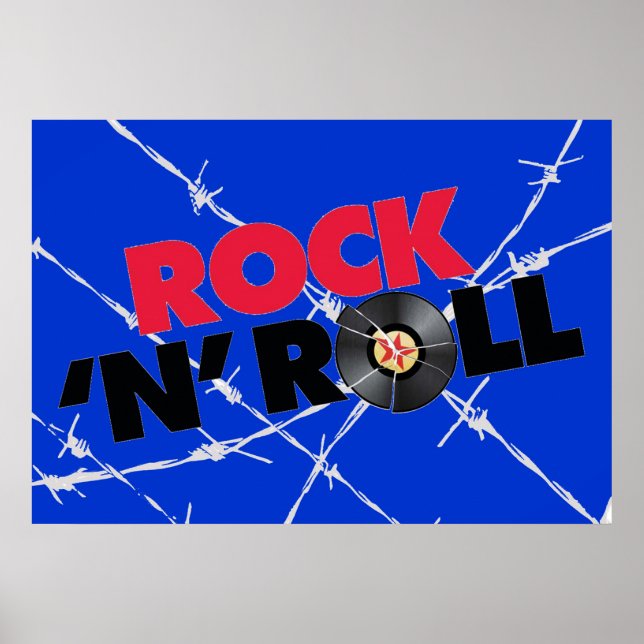 Rock N Roll Poster (Frente)