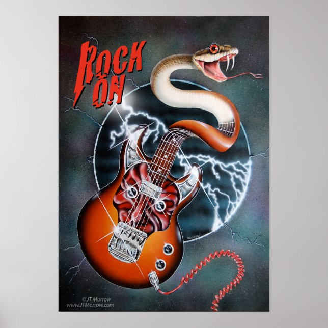 Rock On Poster (Frente)