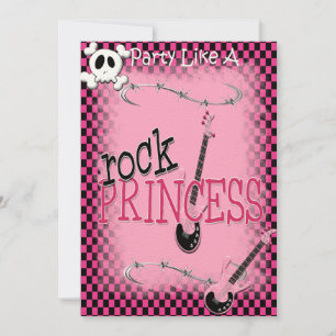 Rock Princess - Convite