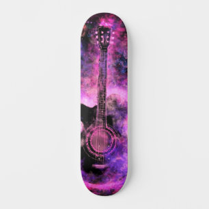 Rock Skateboard Guitar
