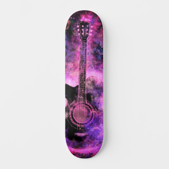 Rock Skateboard Guitar (Frente)