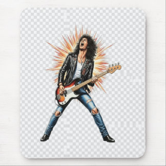 Rock star mousepad