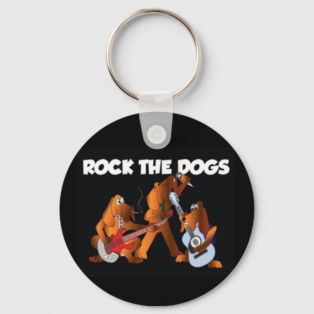 Rock The Dogs Chaveiro (Frente)