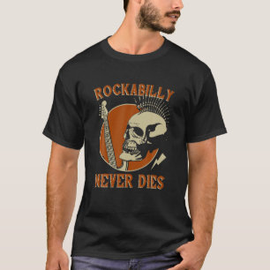 Rockability Nunca Morre 50 Camisa Musical do Cavei
