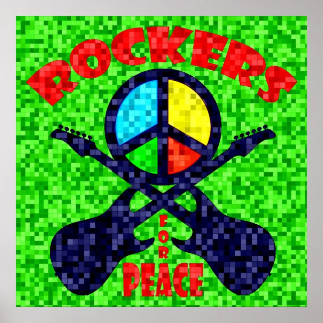 ROCKERS PARA POSTER DE PAZ (Frente)