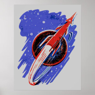 ROCKET AO POSTER DA LUA