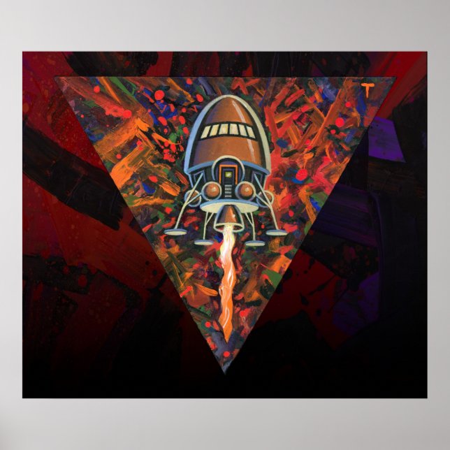 Rocket nº 72 poster (Frente)