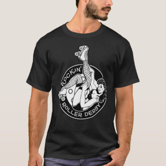 Rockin&x27; Roller Derby Essencial T-Shirt