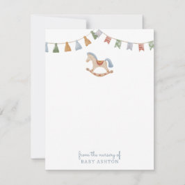 Rocking Horese, do berçário do cartão