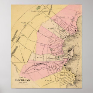 Rockland, poster 1885 de Maine