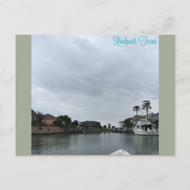 Rockport, cartão postal TX (Frente)
