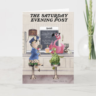 Rockwell Inspirou Cartão Saudação