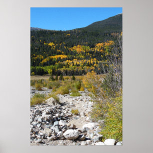 Rocky Mountain Landscape Foto Nature Wall Poster