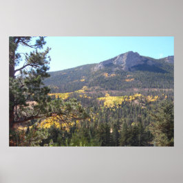 Rocky Mountain Landscape Foto Nature Wall Poster