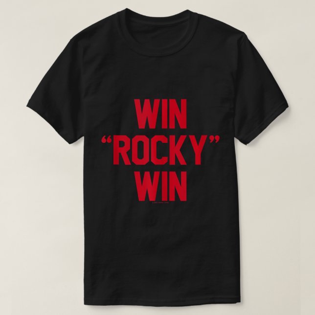 Rocky Win Rocky Win Tank Top (Frente do Design)