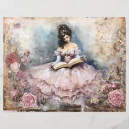 Rococo Princess Scrapbook Paper
