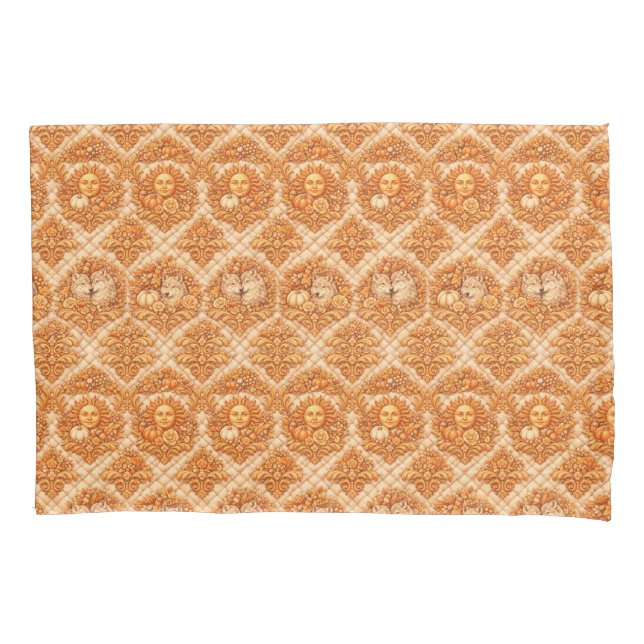 Rococo Revival Damask Nature Pattern (Frente)