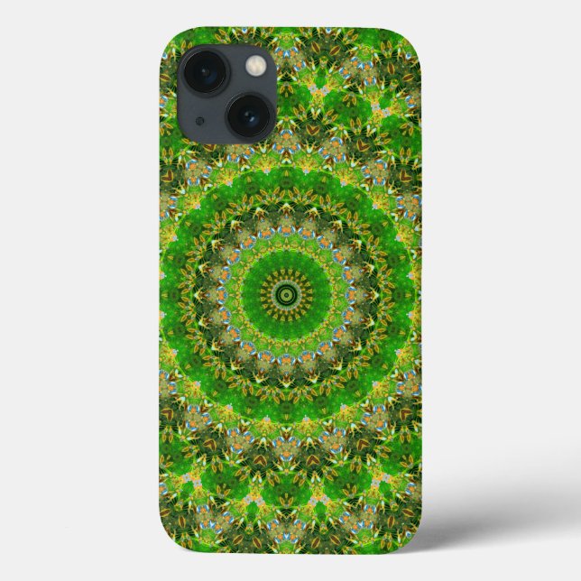 Roda Mandala Verde (Verso)