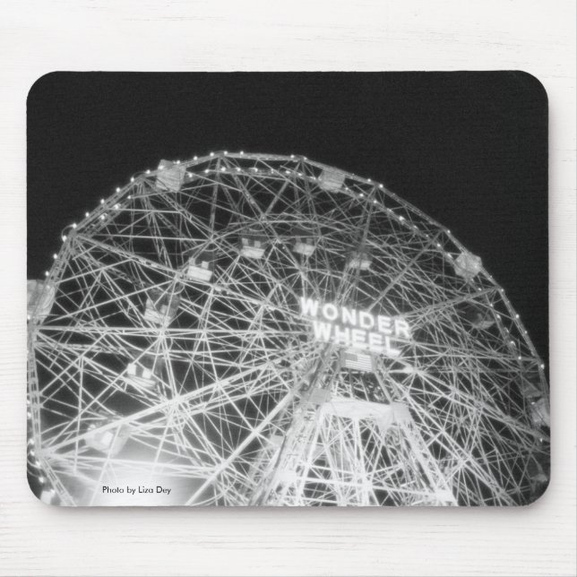 Roda Maravilha no Mousepad Noturno (Frente)