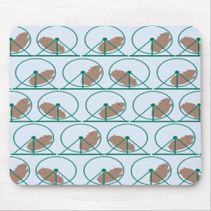 Roda Mousepad do hamster