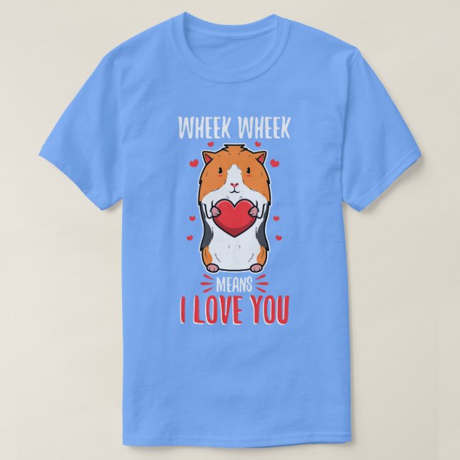 Roda significa que te amo T-Shirt Premium (Frente do Design)
