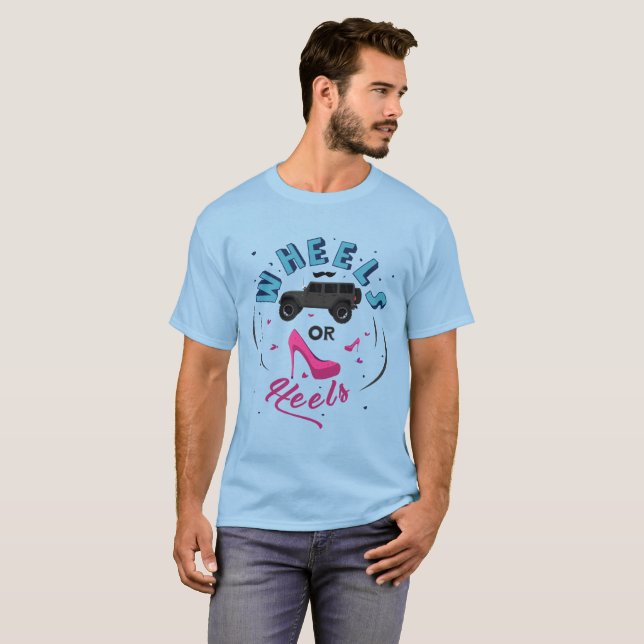 Rodas ou t-shirt dos saltos (Frente Completa)