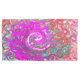 Rodeio Abstrato Groovy Roxo e Laranja com Redemoin