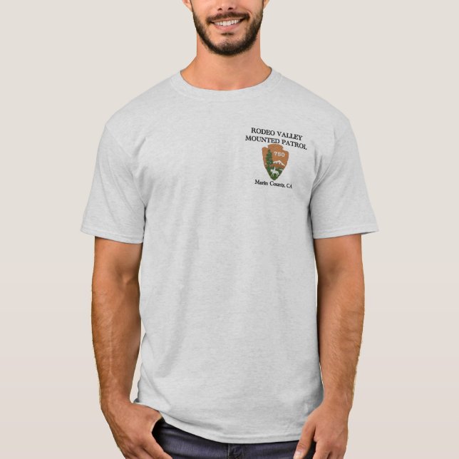Rodeo Valley Mounted Patrol T-Shirt (Frente)