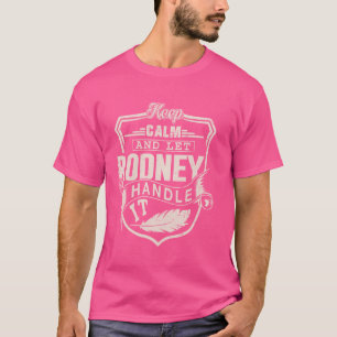 Rodney Primeiro Nome Camisa Rodney Nome Aniversári
