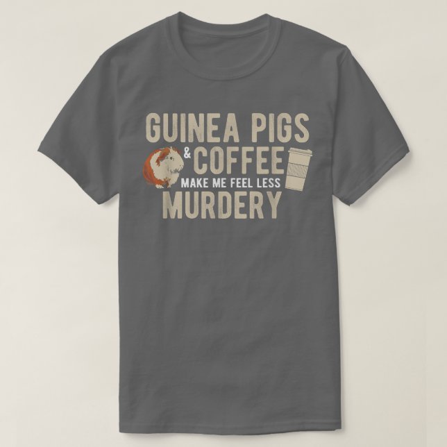 Roedor Guiné Pig T-Shirt (Frente do Design)