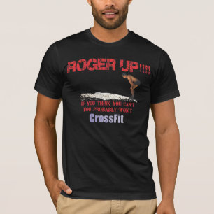 Roger ACIMA!!! Camisa escura