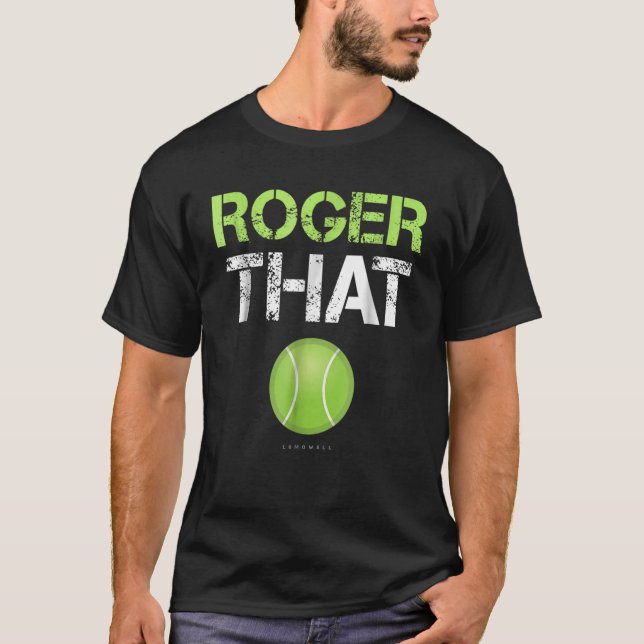 Roger Aquela Camisa - Tênis engraçada (Frente)
