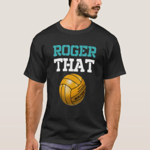 Roger Que Jogador De Polo Aquático Joga Bola Espor