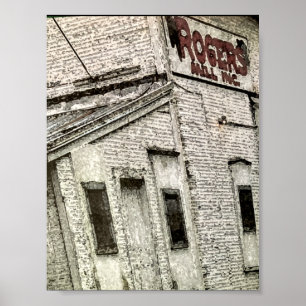 " Rogers Feed Mill " - Impressão