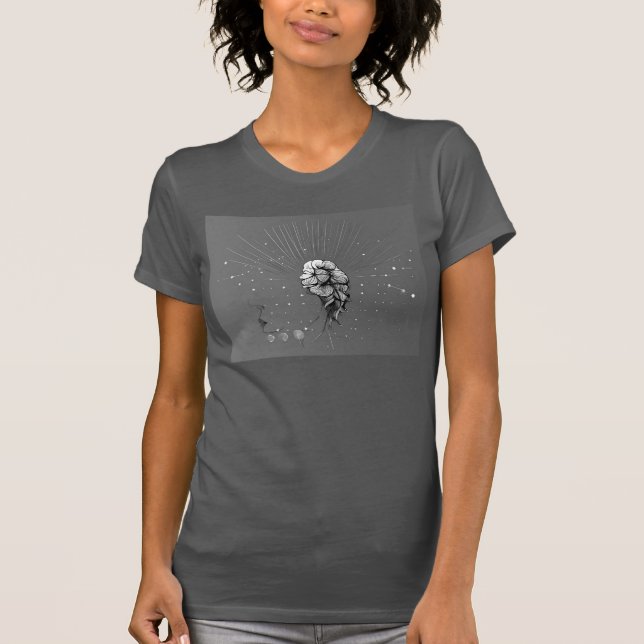 RokcloneDesigns T-Shirt _2025 Art Intelligence Tri (Frente)