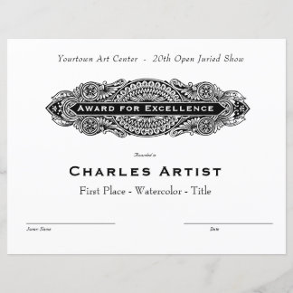 ROLAGEM DECORATIVA - PRÊMIO PARA ARTE DE EXCELÊNCI