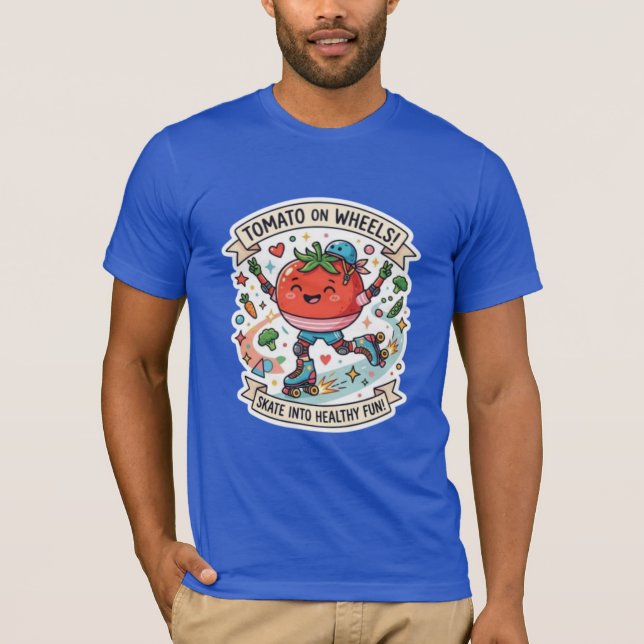 Rolando com Meus Amigos | A Camiseta do Tomate que (Frente)