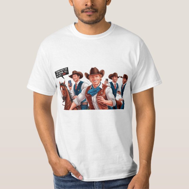 Rolando com T-Shirts de Groom (Frente)
