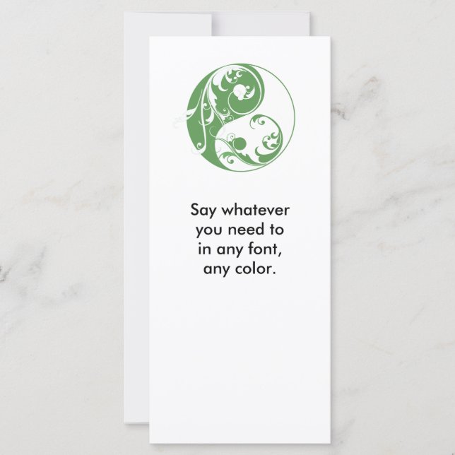 Rolando Yin & Yang (verde) (Frente)