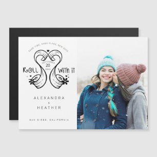 Rolar com a foto do coração de papel rolante LGBTQ