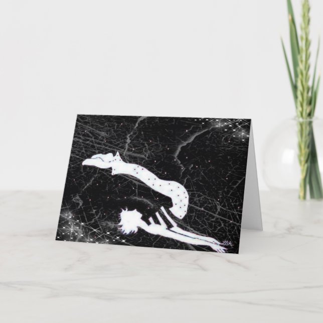 Role-o sobre a um novo cartão de Pilates (Frente)