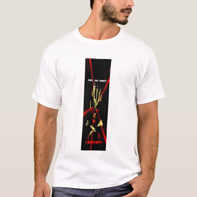 Role o t-shirt dos ossos (Frente)