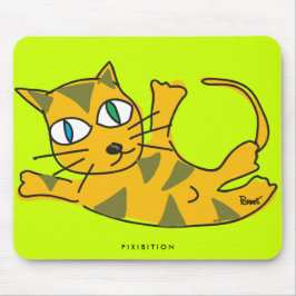 Role sobre o gato Mousepad