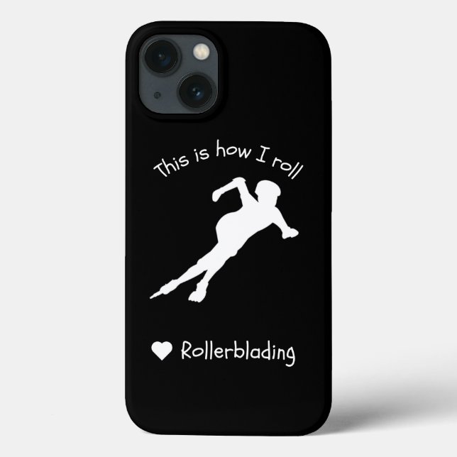 Rolerblading É Assim Que Eu Rolo O Engraçado Hobby (Verso)